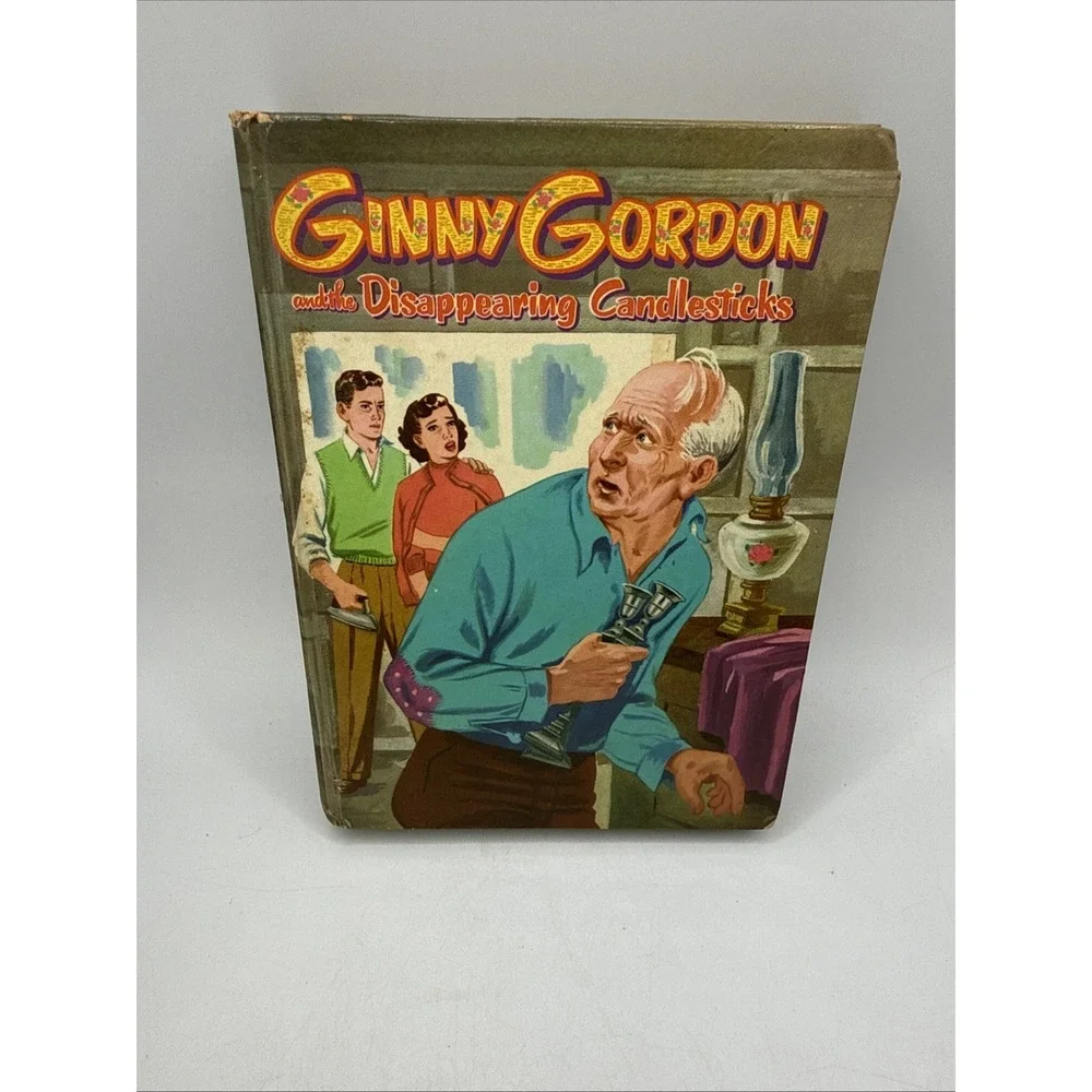 Lot 3-Ginny Gordon‎ Mysteries (J. Campbell) Vintage 1954 PIC